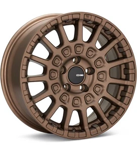 17x7.5 +35 Enkei OVERLANDER 5x108 Matte Bronze Wheels (Set of 4) - Picture 1 of 2