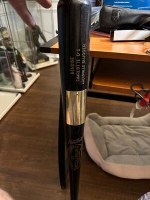 Original Cahrlotte Orioles Louisville Slugger 1980 Ripkin año juego emitido Foto 1 de 4