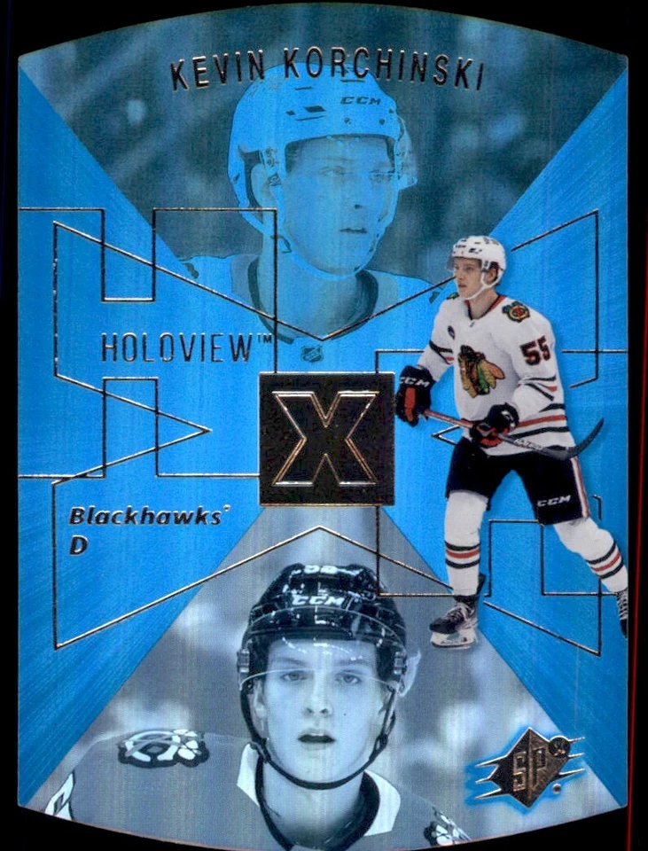 2023-24 Upper Deck Extended Series SPX Holoview Kevin Korchinski #SPX18 - Image 1 of 2