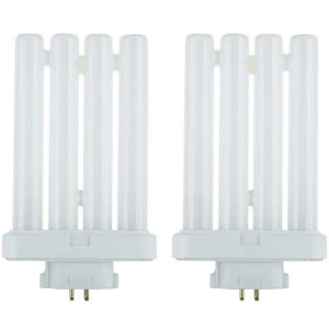 2 Pack Sunlite 27 Watt FML 4-Pin Quad Tube, GX10Q-4 Base, Warm White - Picture 1 of 2