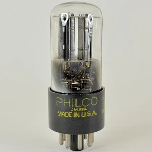 (1) Tested Philco 6SN7GT Tube Tall Bottle 50-26 Bad Boy Sylvania EIA 6SN7 GT - Picture 1 of 5