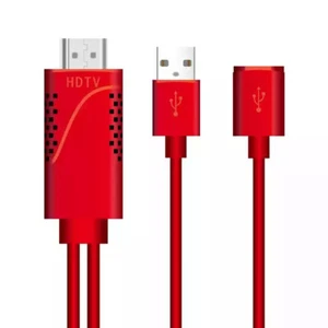 USB Female to HDMI Adapter Cable for Windows TV IOS and Android Data Transfer - Picture 1 of 18