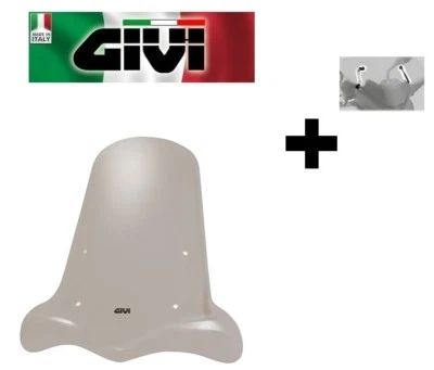 Pare-Brise Complet Transparent MBK Flame X 125 2011 2012 GIVI - Photo 1/4