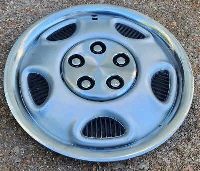 (1) Cubierta de rueda tapacubos OEM 1991-1993 Dodge Grand Caravan Daytona 15" #0Y 4472032 Foto 1 de 4