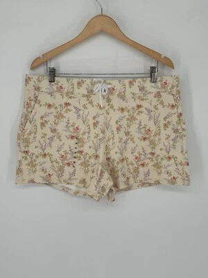 Nuevo sin etiquetas Polo Ralph Lauren Mujer Pantalones Cortos Amarillo Floral Polar Corte Talla XL M0 Foto 1 de 4
