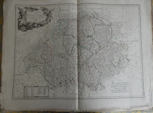 Carte generale republique helvetique (suisse) par bonne delamarche 1806 - Picture 1 of 3