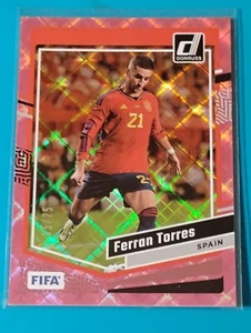 2023-24 Panini Donruss Soccer Pink Sparkle 15/25 - #57 Ferran Torres - Spain - Picture 1 of 2