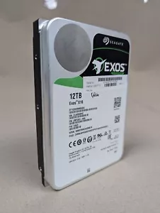 Seagate Exos x16 ST12000NM002G Unità HDD da 3,5" 12 TB 12 Gb/s 7,2 K SAS PN:2MT203-003 - Foto 1 di 7