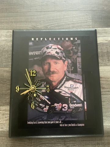 Reflections Dale Earnhardt NASCAR Customized Picture Wall Clock Cover