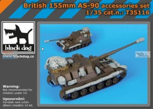 BLDT35116T 1:35 Black Dog British AS-90 Stowage Accessories Set (TRP kit) - Picture 1 of 2