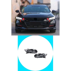 For Honda Accord 2018-2022 Led Bifocal Lens Headlight Assembly DRL Turn Signal - Picture 1 of 12