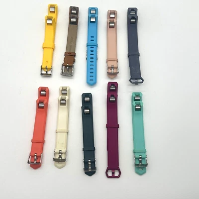 Paquete de 10 bandas de mezcla de accesorios Fitbit Alta multicolores Foto 1 de 4