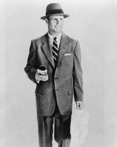 Mens Fashion Model Poses In Suit Vintage 1950s 8x10 Photography Reprint - Picture 1 of 1