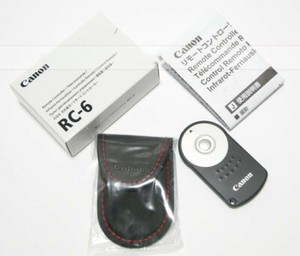 Original Wireless IR Remote Controller RC-6 For Canon EOS 60D 70D 77D 6D Mark II