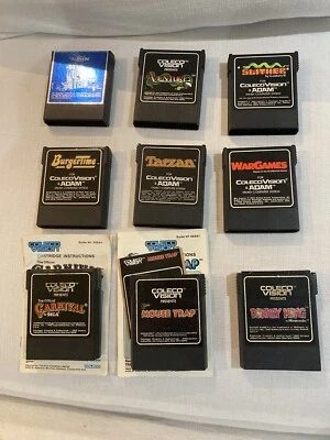 ColecoVision video games unboxed bundle - Rare Retro Video Games Tested - Image 1 of 4