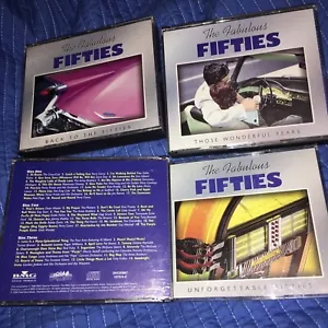 9 CD LOT Fabulous Fifties Hits-Those Wonderful Years Back to the Unforgettable 3 - Picture 1 of 4