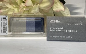 Aveda Petal Essence Eye Shadow Trio - 998 AZURE RAIN - Full Size NIB Free Ship - Picture 1 of 1