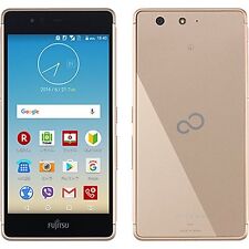 FUJITSU ARROWS M03 SV METAL FRAME SLIM TOUGH ANDROID PHONE UNLOCKED GOLD F-03H