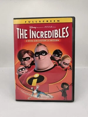 The Incredibles (DVD, Full Frame, 2004) Craig T. Nelson, Brad Bird, Holly Hunter - Image 1 of 4