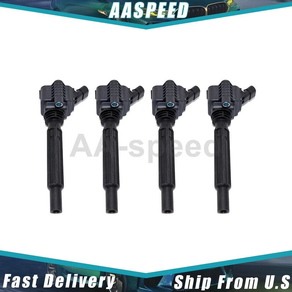 Direct Ignition Coil Fits 2012 2013 2014 2015 2016 2017 Fiat 500 - Image 1 of 2