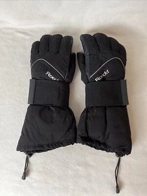 H090 Roeckl Sports Handschuhe - Gr. 8,5 - Schwarz mit Gore-Tex - Bild 1 von 4