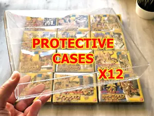 SAINT SEIYA VINTAGE BANDAI 1987 JAPON LOT ETUI PROTECTION X12 GOLD SAINT NEUF - Imagen 1 de 12