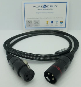 WireWorld Micro-Silver Eclipse Digital Audio 1.5 meter XLR to XLR AES/EBU - Picture 1 of 2