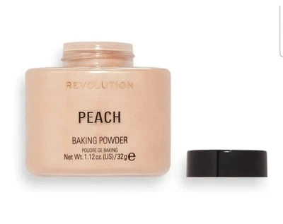 Makeup Revolution Baking Powder In Peach, Luminous NEW - Image 1 of 4