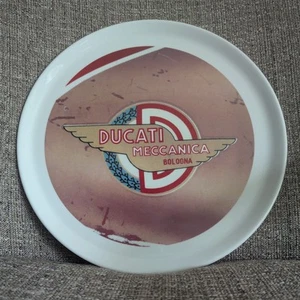 Ducati Motorrad Meccanica Bologna dekorativer Porzellanteller von Tognana Italien - Bild 1 von 4