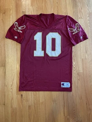 Camiseta de fútbol americano vintage de los Boston College Eagles #10 campeón talla 44 grande Foto 1 de 4