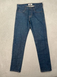 Naked & Famous Jeans Mens 32x33 Blue Super Guy Selvedge Button Fly Denim - Picture 1 of 16