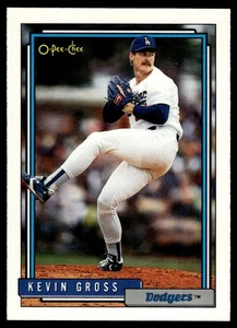 1992 O-Pee-Chee Kevin Gross Los Angeles Dodgers #334 - Picture 1 of 2