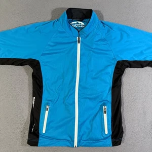 Chaqueta de golf Sun Mountain Rainflex para hombre azul medio impermeable transpirable elástica - Imagen 1 de 7