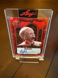 2025 LEAF METAL HALLOWEEN ARI LEHMAN ENCASED AUTO AUTOGRAPH #D 2/13 FRIDAY 13TH - Picture 1 of 2