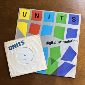 UNITS Digital Stimulation LP 1980 & High Pressure Days 7" EP 1979 original press - Foto 1 di 17