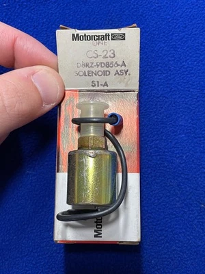 Ford Genuine NOS Motorcraft Carburetor Solenoid D8RZ-9D856-A, CS-23 (QTY-1) - Image 1 of 4