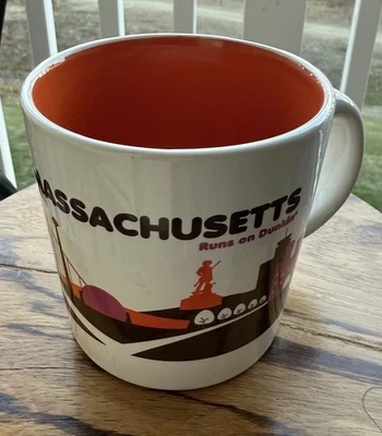  Dunkin Donuts Massachusetts Destination 2012 Limited Edition Mug 14oz  - Image 1 of 4