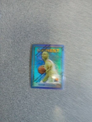 Mark Jackson 1995 1996 Topps Finest Refractor #14 - Image 1 of 4