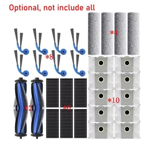 Main Side Brushes/Roller/Filter/Mop/Dust Bag For ECOVACS DEEBOT T80 Robot Vacuum - Picture 1 of 19