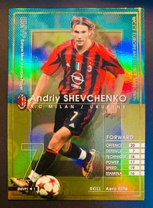 2004-05 Panini WCCF Europe MVP Andryi Shevchenko AC Milan rare refractor card - Picture 1 of 2