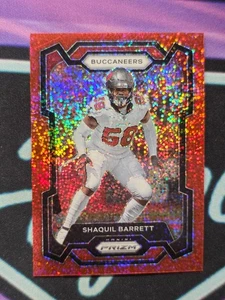 Panini Prizm 2023 - Shaquil Barrett #281 Red Sparkle Prizm - Foto 1 di 2
