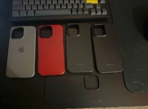 iPhone 15 Pro Max Cases - Assorted, Used - Picture 1 of 10