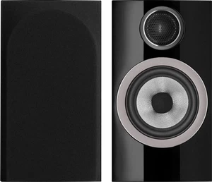 Bowers & Wilkins 707 S3 Black Bookshelf Speakers Pair B-Stock - Picture 1 of 1