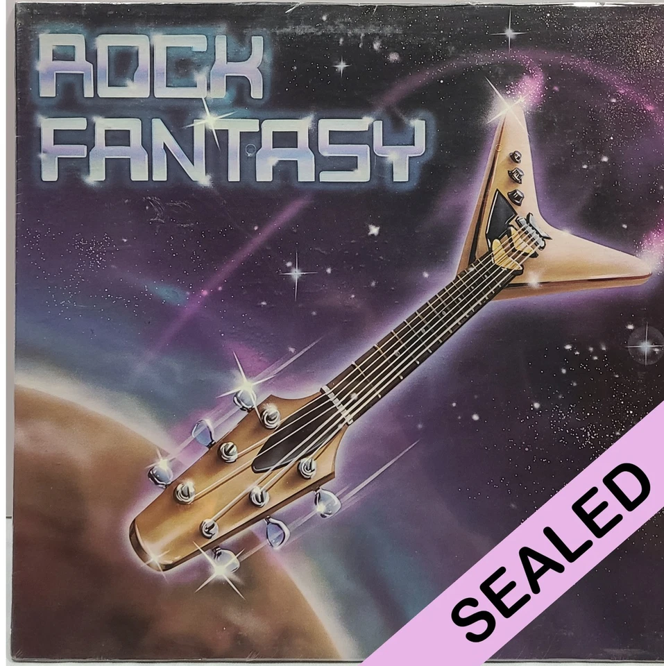 Rock Fantasy Compilation LP Columbia 1981 Vinyl New Sealed Cher Lonnie Mack #73k - Image 1 of 4