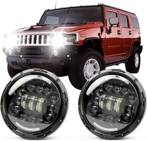 7 Zoll H6024 LED Scheinwerfer, passend für Hummer H2 2003 2004 2005 2006 2007 2008 2... - Bild 1 von 8