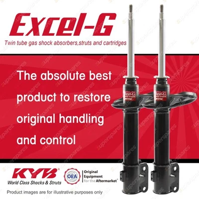 2x Front KYB Excel-G Strut Shock Absorbers for Mitsubishi Pajero IO QA I4 4WD - image 1 of 4