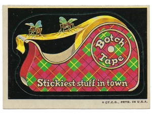 1973 Topps Wacky Packages 2nd Series 2 BOTCH TAPE tb ex+ - Picture 1 of 2