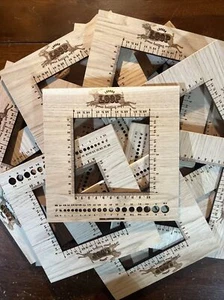 Suministros de tejido LOOP London hechos a mano calibre de muestra de madera de nuez de mantequilla precio de venta sugerido por el fabricante $30 - Imagen 1 de 7