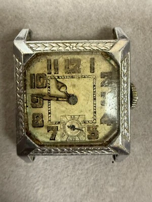 Reloj Pulsera Clásico Vintage Emerson Para Hombre Plateado Pantalla Analógica (Sin Correa) 4126 Foto 1 de 4