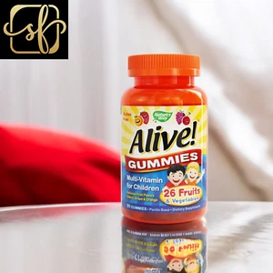 Alive! Children'S Multi-Vitamin Gummies (Assorted Flavors) - 90 Count by Nature - Picture 1 of 1